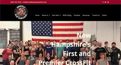 Desktop Screenshot of crossfitnewhampshire.com