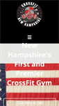 Mobile Screenshot of crossfitnewhampshire.com